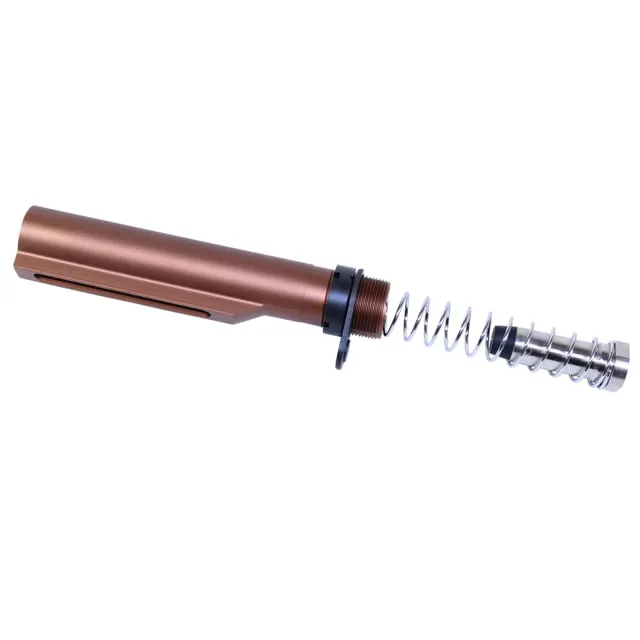 Guntec USA AR-10 Mil-Spec Buffer Tube Set .308 Cal Anodized Bronze - Buffer Tube Assembly for AR-15 - view 1