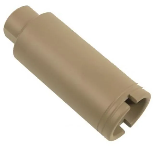 Guntec USA AR-10 Slim Line/Micro Cone Flash Can .308/300 Aac Blackout Cerakote Flat Dark Earth - Muzzle Device for AR-15 - view 1