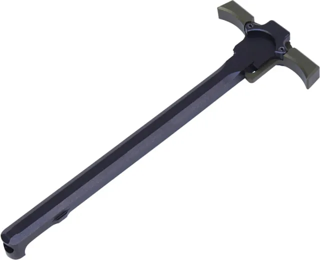 Guntec USA AR-15 Ambidextrous Quick Engage Charging Handle Anodized Black/Green - Charging Handle for AR-15 - view 1