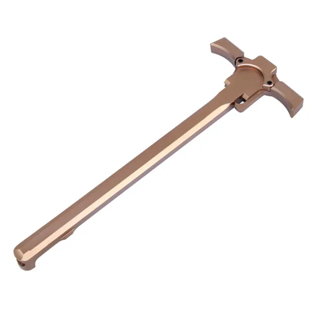 Guntec USA AR-15 Ambidextrous Quick Engage Charging Handle Anodized Bronze - Charging Handle for AR-15 - view 1