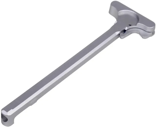 Guntec USA AR-15 Charging Handle Anodized Clear - Charging Handle for AR-15, vista 1