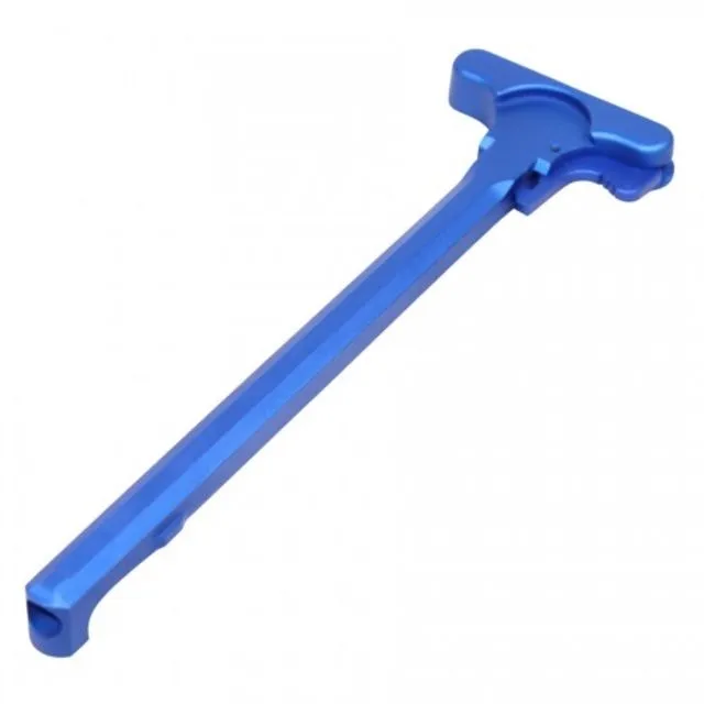 Guntec USA AR-15 Charging Handle w/Mil-Spec Latch T6 6061 Aluminum Anodized Blue - Charging Handle for AR-15 - view 1