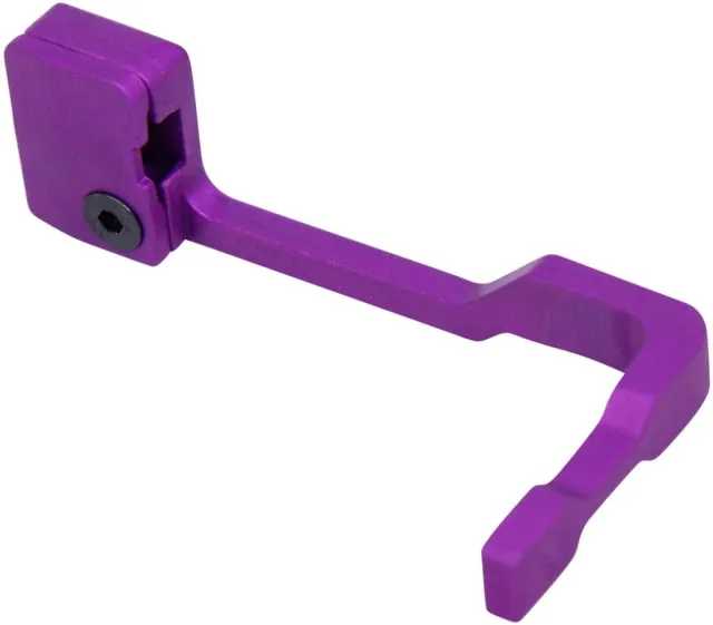 Guntec USA AR-15 Extended Bolt Catch Release Anodized Purple - Bolt Catch for AR-15 - view 1