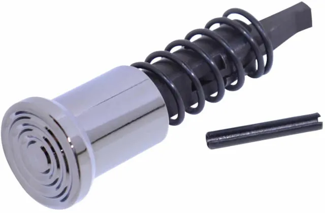 Guntec USA AR-15 Forward Assist Assembly Chrome Black - Forward Assist for AR-15 - view 1