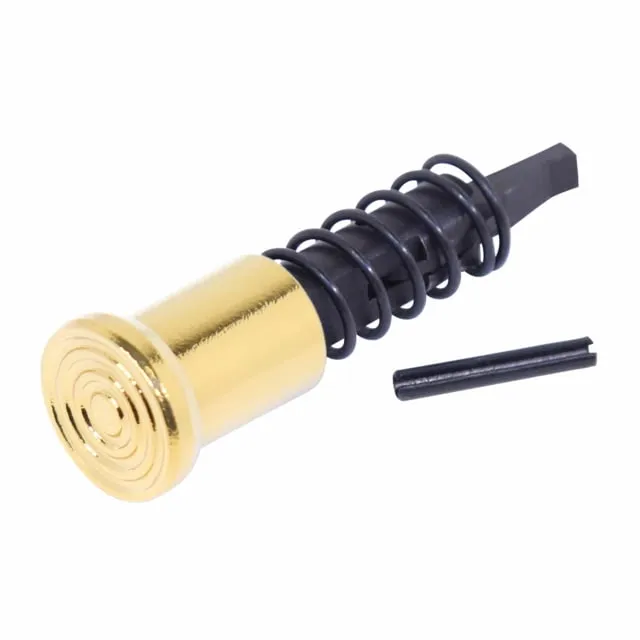 Guntec USA AR-15 Forward Assist Assembly Gold Plated - Forward Assist for AR-15, vista 1
