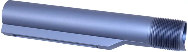 Guntec USA AR-15 Gen 2 Mil-Spec Buffer Tube Anodized Grey - Buffer Tube Assembly for AR-15 - view 1