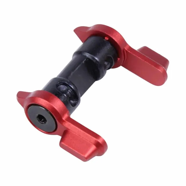Guntec USA AR-15 Multi Degree Short Throw Ambi Safety Anodized Red - Safety for AR-15 - view 1