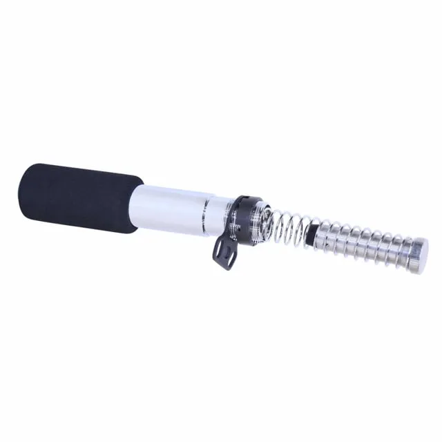 Guntec USA AR-15 Pistol Buffer Tube Kit Chrome - Buffer Tube Assembly for AR-15, vista 1