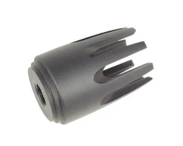 Guntec USA AR .308 Claw Multi-Prong Flash Hider Black - Muzzle Device for AR-15, vista 1