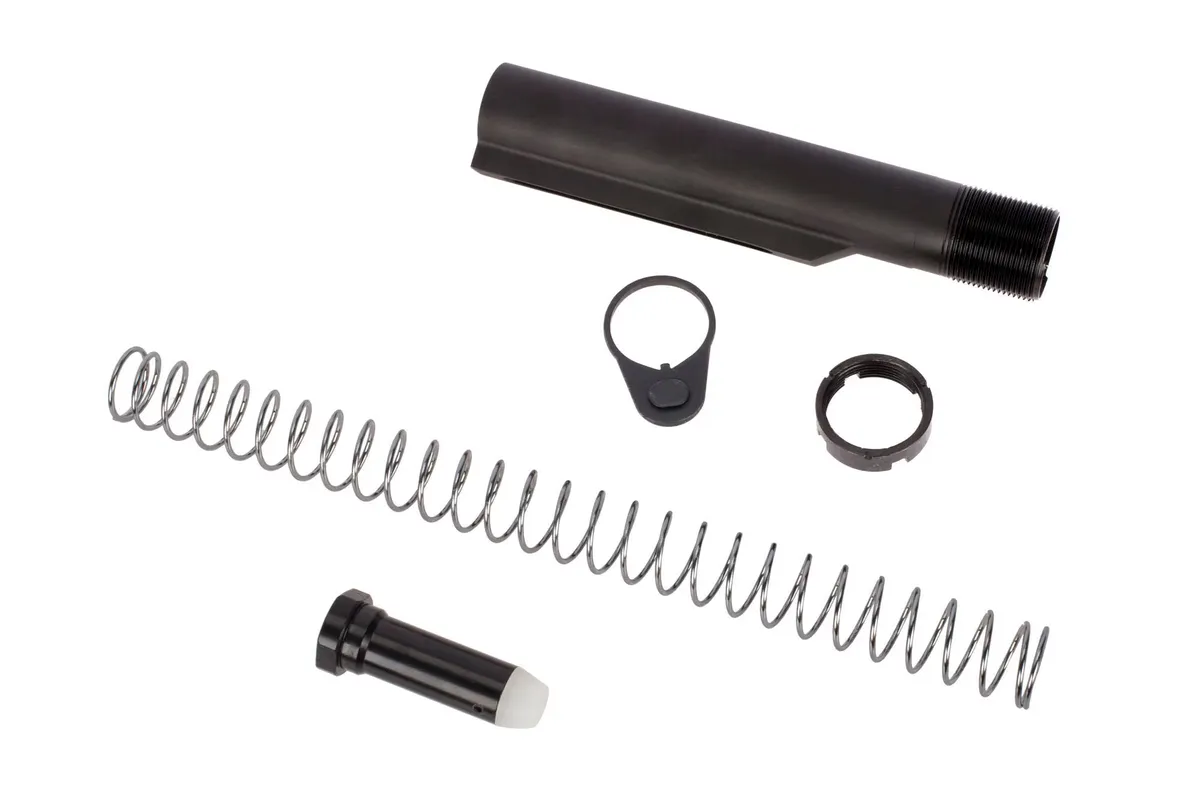 Guntec USA AR-308 MIL-SPEC Buffer Tube Set - Buffer Tube Assembly for AR-15 - view 1