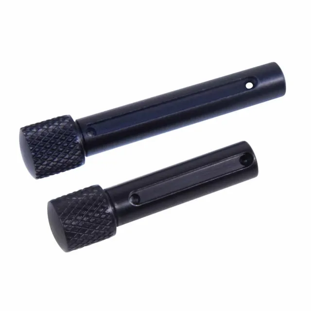 Guntec Usa Ar 5.56 Cal Extended Takedown Pin Set - Gen 2 - Blue - Takedown Pin for AR-15, vista 1