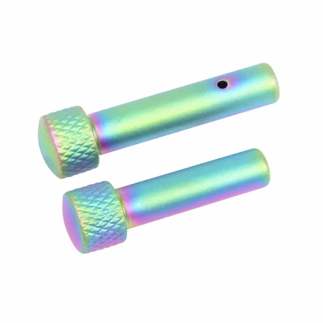 Guntec Usa Ar 5.56 Cal Extended Takedown Pin Set - Gen 2 - Red - Takedown Pin for AR-15 - view 2
