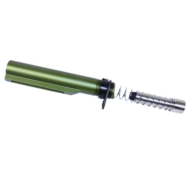 Guntec USA AR 9mm Cal MIL-SPEC Buffer Tube Set Anodized Green - Buffer Tube Assembly for AR-15 - view 1