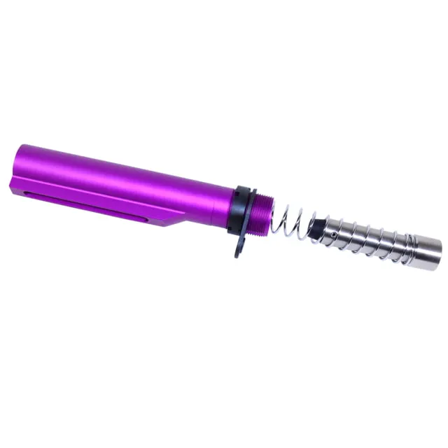 Guntec USA AR 9mm Cal MIL-SPEC Buffer Tube Set Anodized Purple - Buffer Tube Assembly for AR-15 - view 1