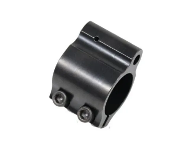 Guntec USA Low Profile Gas Block Clamp On Steel - Gas Block for AR-15, vista 1