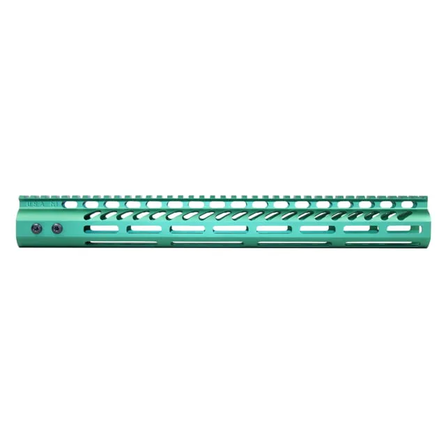 Guntec Usa Ultra-Lightweight Thin M-Lok Ar-15 Handguard - Black - 15" - Handguard for AR-15 - view 3