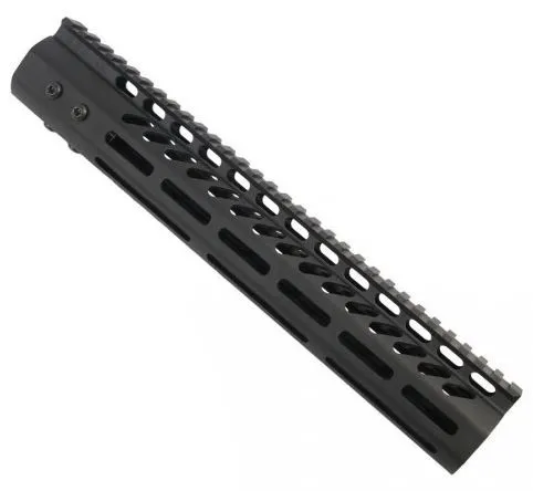 Guntec Usa Ultra-Lightweight Thin M-Lok Ar-15 Handguard - Black - 15" - Handguard for AR-15 - view 4