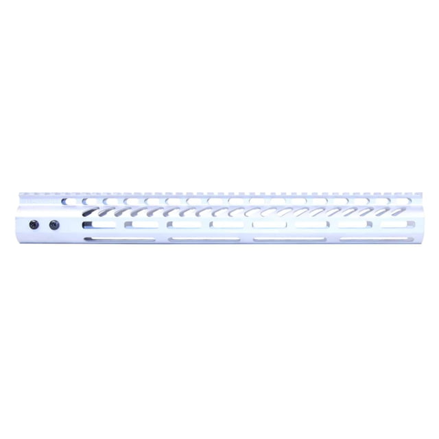 Guntec USA Ultra Lightweight Thin M-LOK System Free Floating Handguard w/Monolithic Top Rail 15in Unfinished - Handguard for AR-15, vista 1