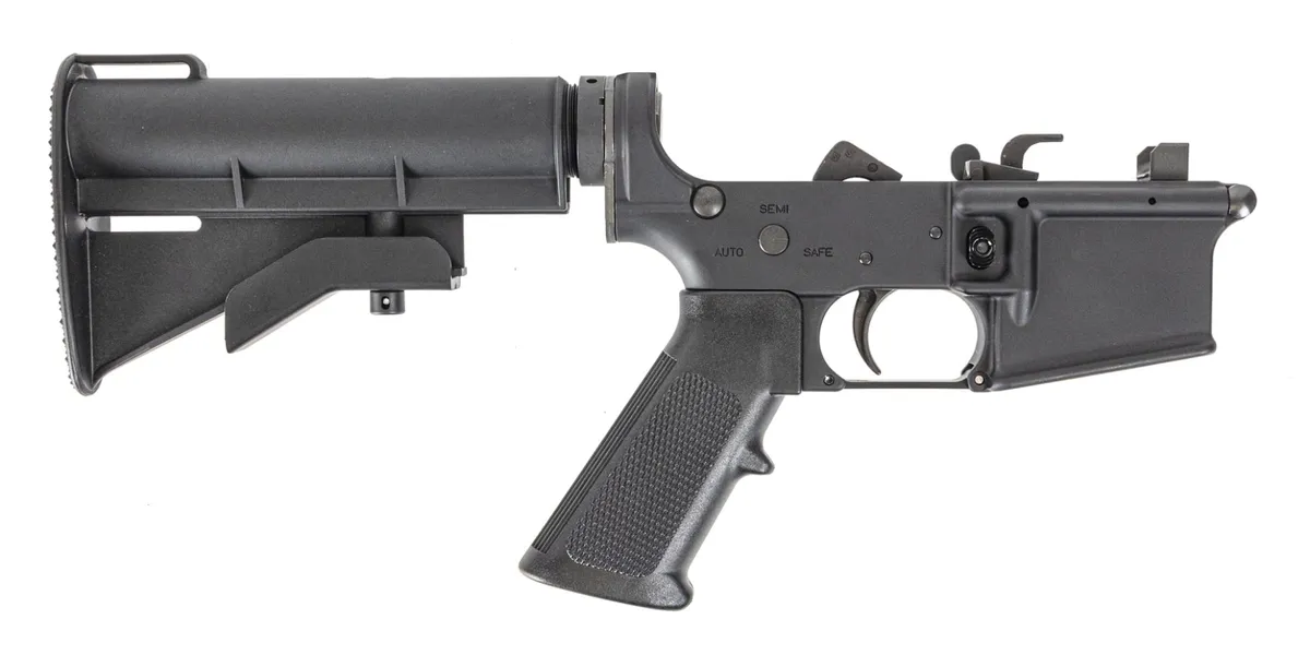 Harrington & Richardson BLEM Harrington & Richardson 635 9mm Complete Lower, Black - Lower Receiver for AR-15 - view 1
