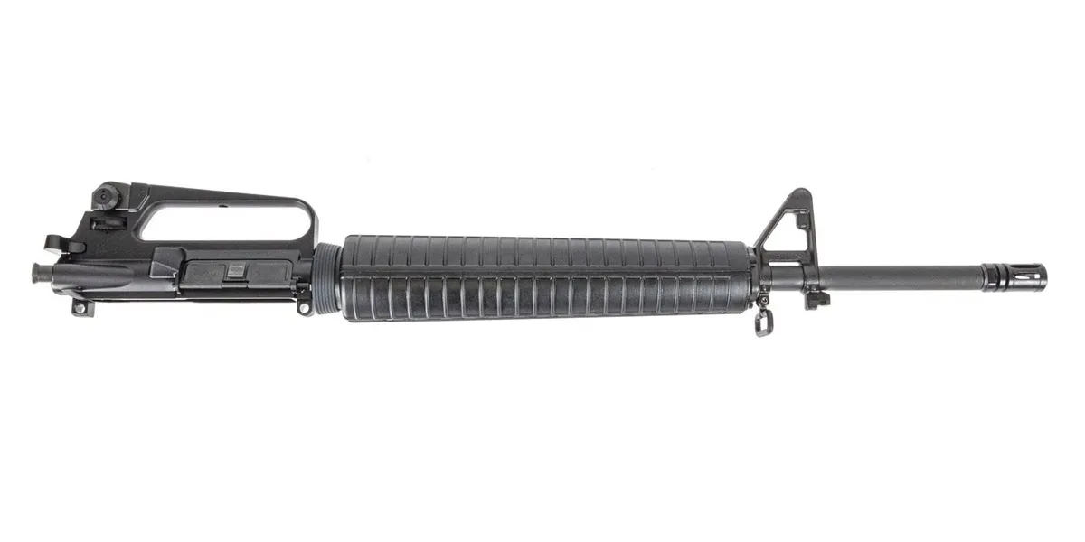 Harrington & Richardson BLEM M16A2 Chrome Lined Complete Upper, Black - Upper Receiver for AR-15 - view 1