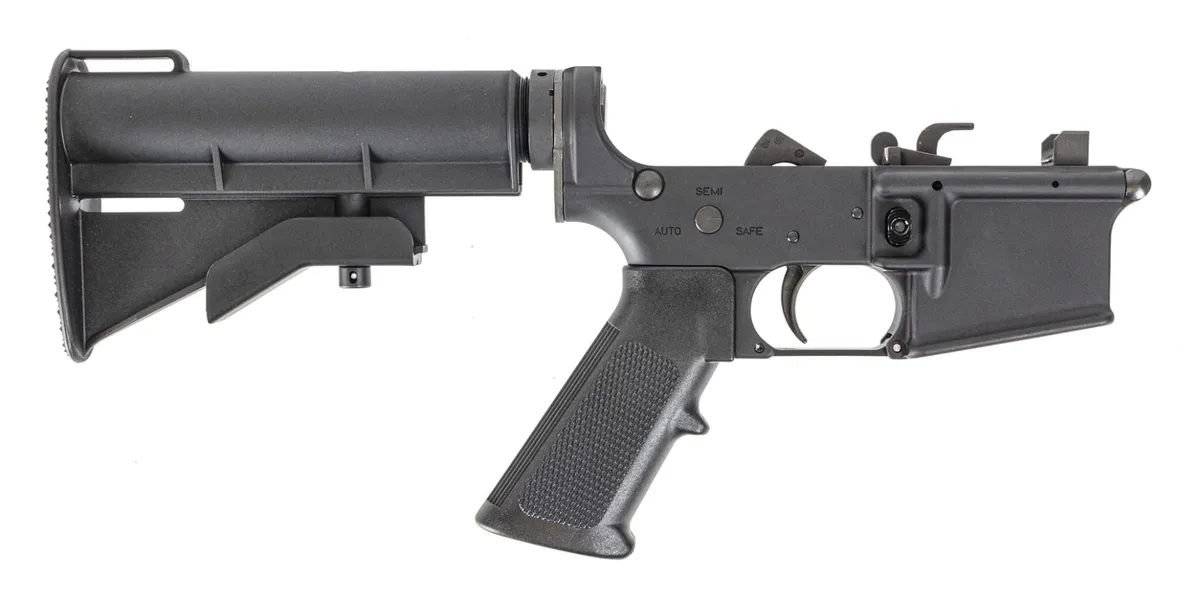 Harrington & Richardson 635 9mm Complete Lower, Black - Lower Receiver for AR-15, vista 1