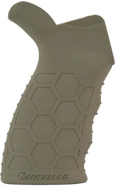 HEXMAG TACTICAL RUBBER GRIP FDE - Pistol Grip for AR-15 - view 1