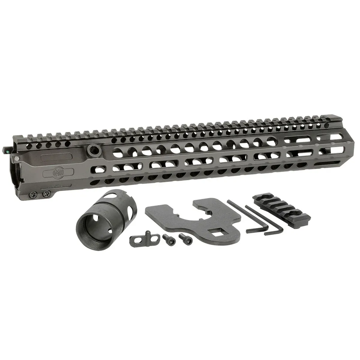 Midwest Industries High Combat Rail HD 15" M-LOK Handguard for AR-15 Black - Handguard for AR-15 - view 1