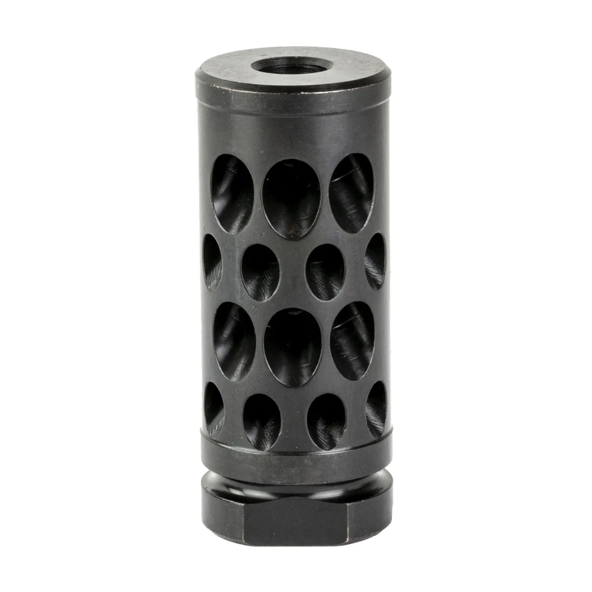 Hiperfire Hipercomp Gen2, 7.62x39mm, Black, Threaded M14x1 LH, Includes Crush Washer - Muzzle Device for AR-15 - view 1