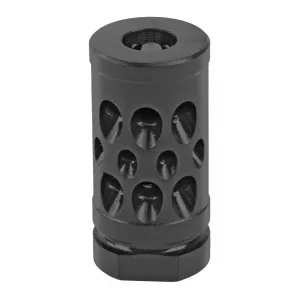 Hiperfire Hipercomp Gen2, 9mm, Black, Threaded 1/2-28, Includes Crush Washer - Muzzle Device for AR-15 - view 1