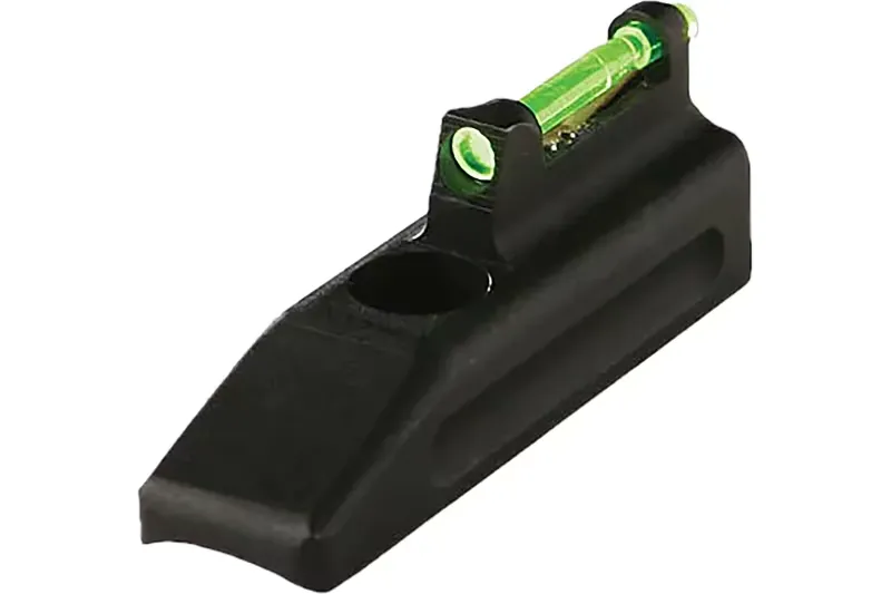 HiViz LiteWave HRB2007 Front Sight Interchangeable Green/Red/White for Ruger/Browning, Steel Construction - Front Sight for AR-15, vista 1