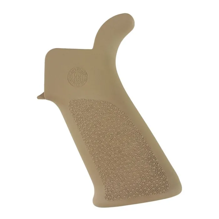 Hogue Ar-15 Beavertail Grip Rubber Flat Dark Earth No Fingergroo - Pistol Grip for AR-15 - view 2