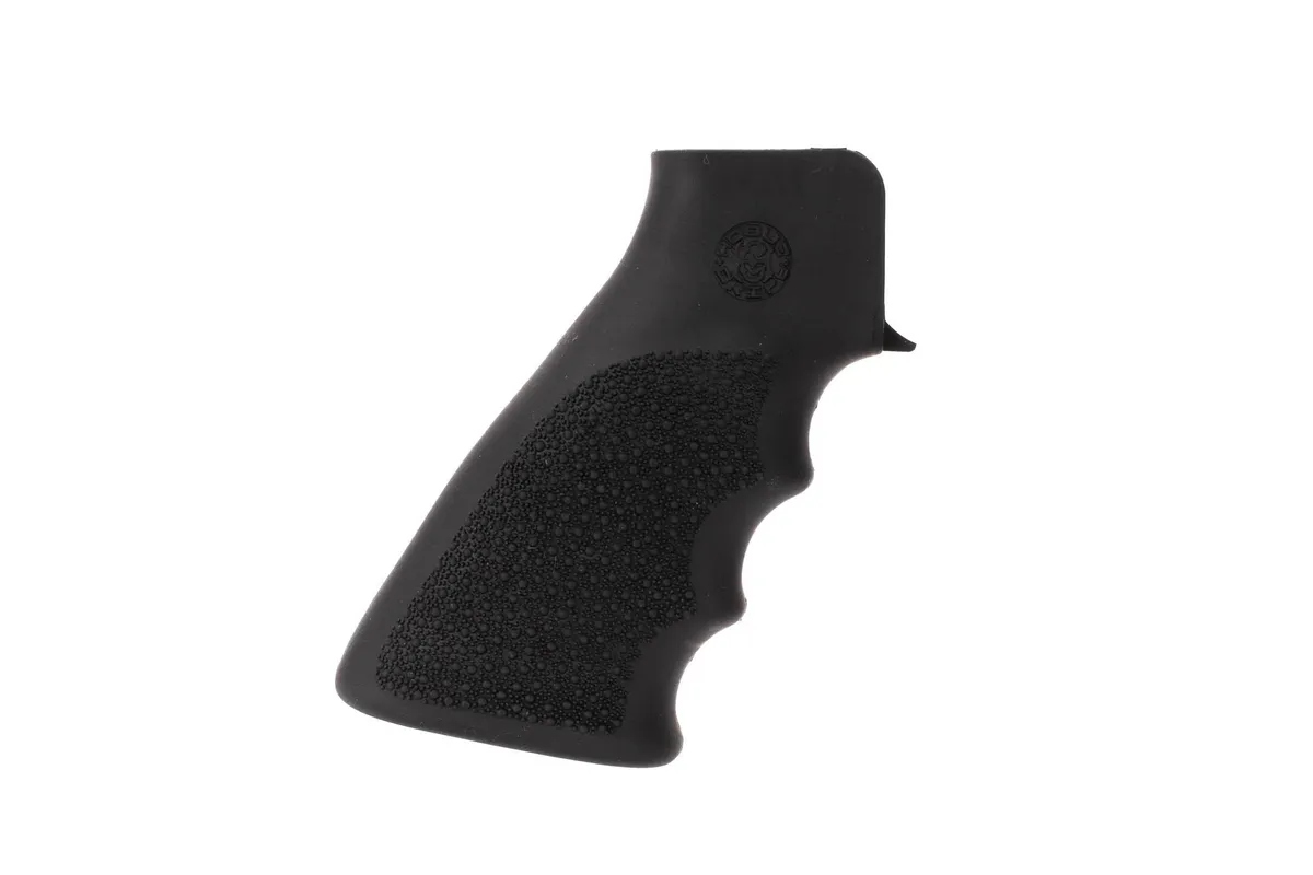 Hogue AR-15 OverMolded Pistol Grip - Finger Grooves - Black - Pistol Grip for AR-15 - view 2