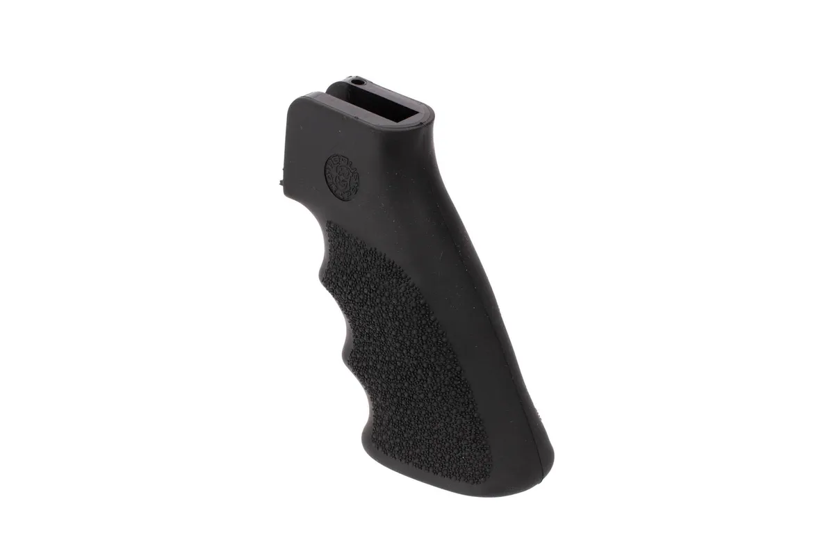 Hogue AR-15 OverMolded Pistol Grip - Finger Grooves - Black - Pistol Grip for AR-15 - view 3