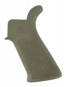 Hogue AR Platform OverMolded Grip, OD Green, Beaver Tail - Pistol Grip for AR-15 - view 1