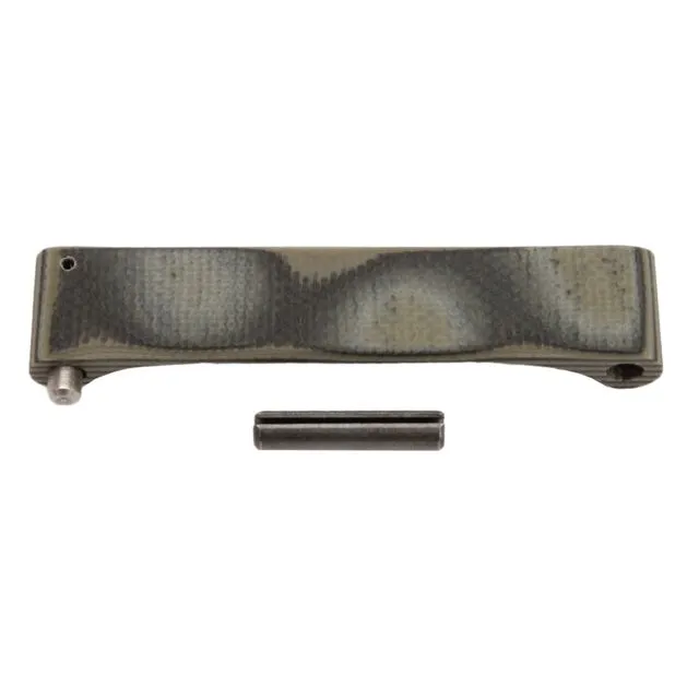 Hogue AR15/M16 St Trigger Guard G10 w/ Extreme Series Aluminum Grip G-Mascus Green 196032 - Trigger Guard for AR-15 - view 1