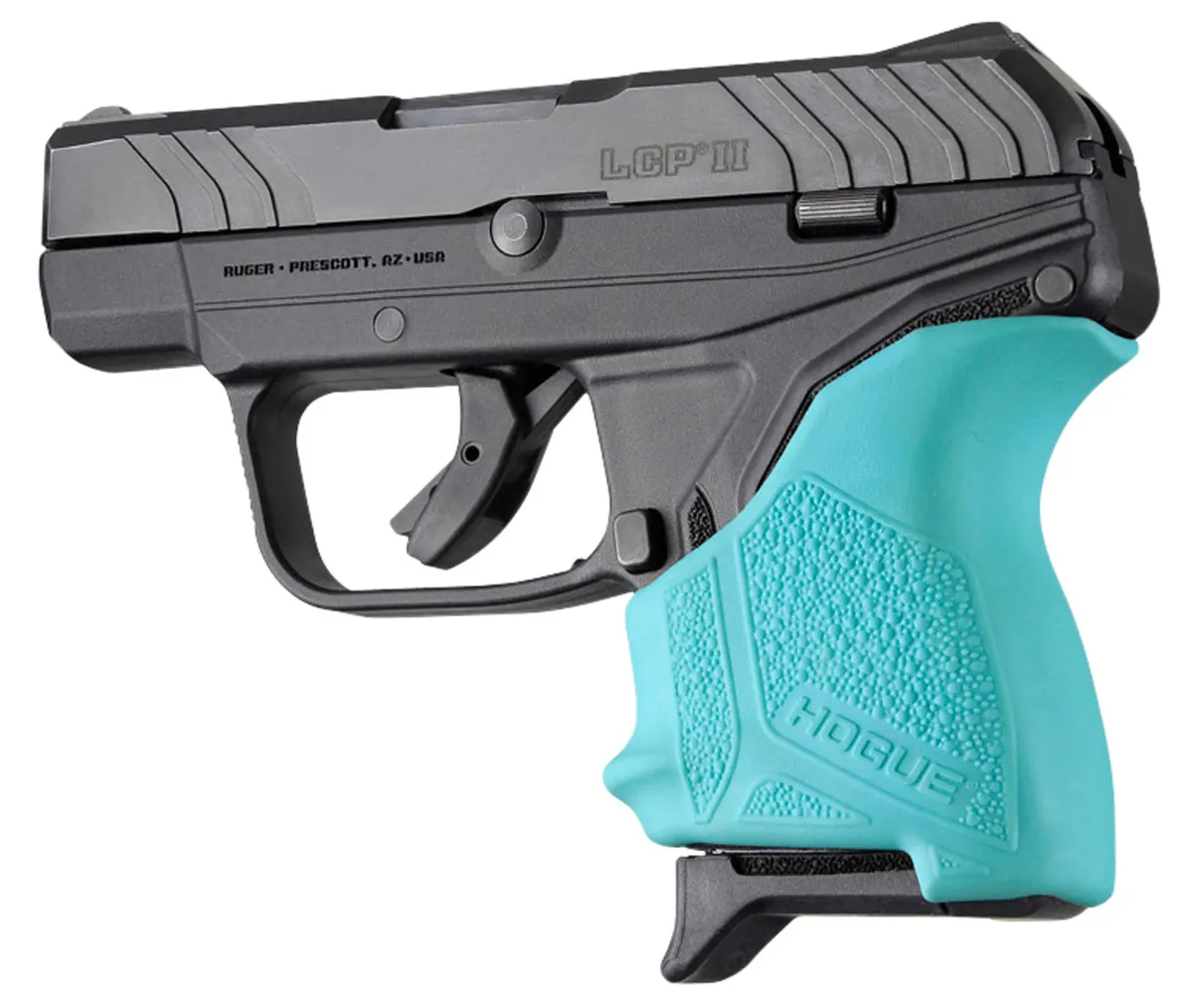 Hogue Beavertail Grip w/ Finger Grooves for AR-15/M-16 Rifles, Aqua - 13024 - Pistol Grip for AR-15 - view 1