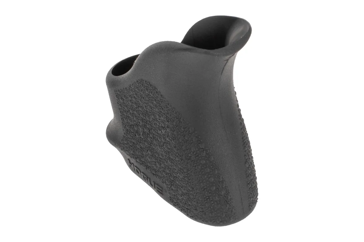 Hogue HandAll Beavertail Grip Sleeve - S&W Bodyguard - Black - Pistol Grip for AR-15 - view 3