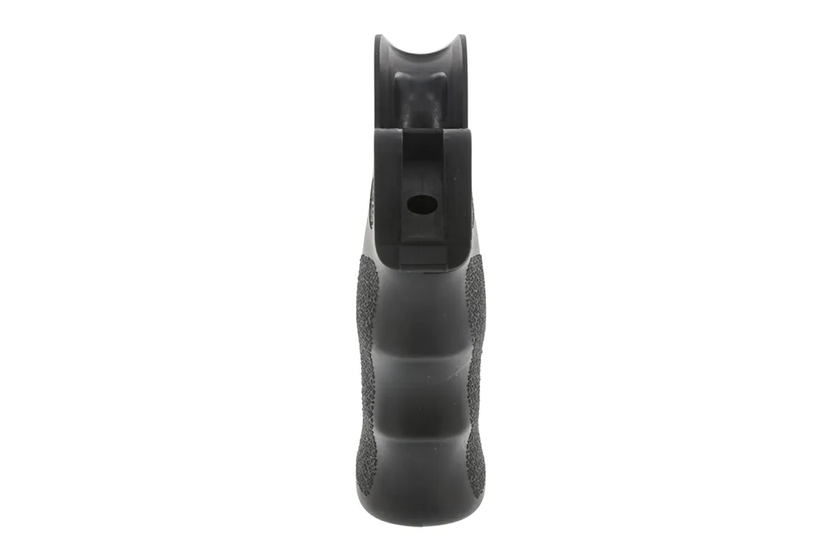 Hogue OverMolded AR-15 Pistol Grip - Beaver Tail - Finger Grooves - Black - Pistol Grip for AR-15 - view 2