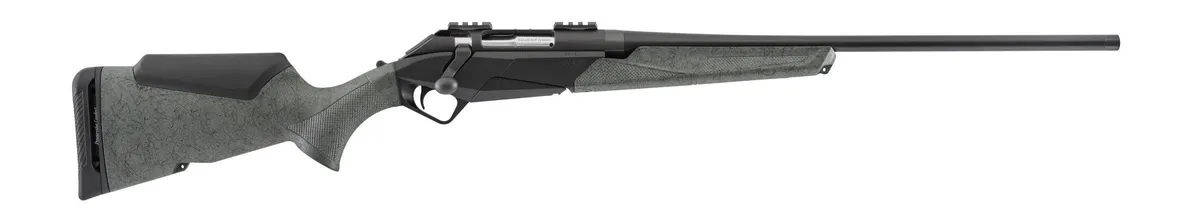 Hogue OverMolded Rifle Grip, Finger Grooves, Fits AR Rifles, Gray - Pistol Grip for AR-15 - view 2