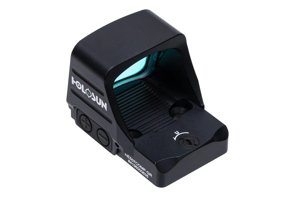 Holosun 507 Green Dot w/ Competition Reticle System - HE507COMP-GR - Optic - view 4