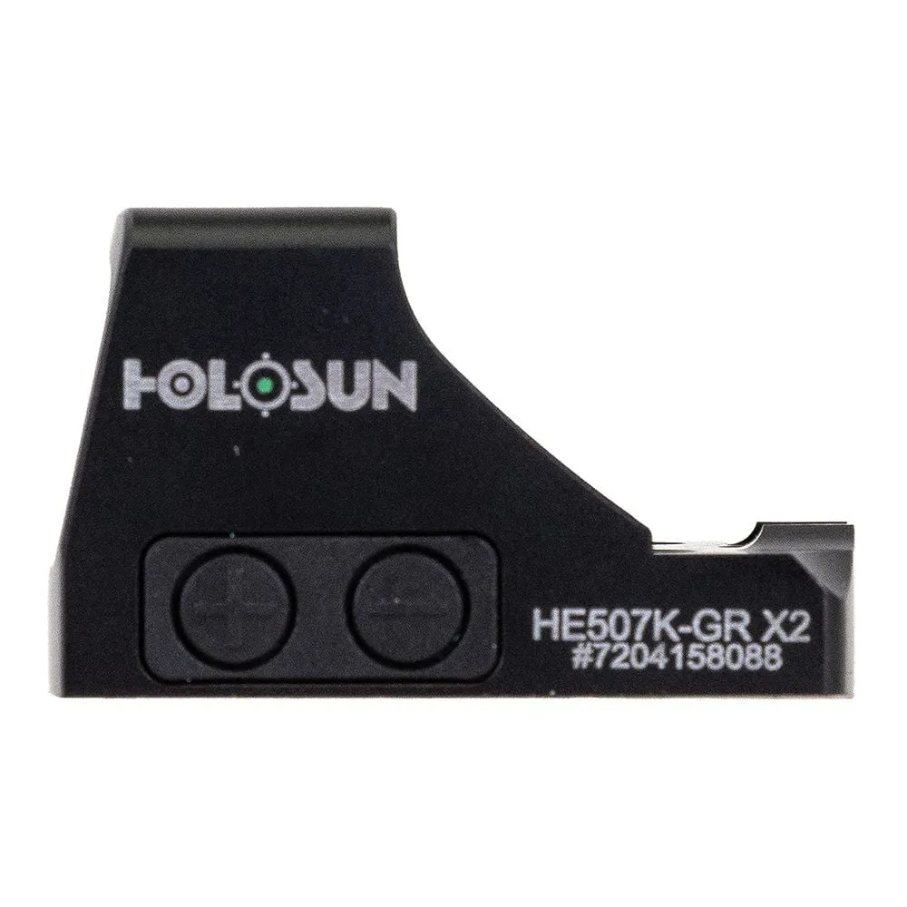 Holosun 507K Open Reflex Green Dot Sight 2 MOA, Black - HE507K-GR X2 - Optic - view 4