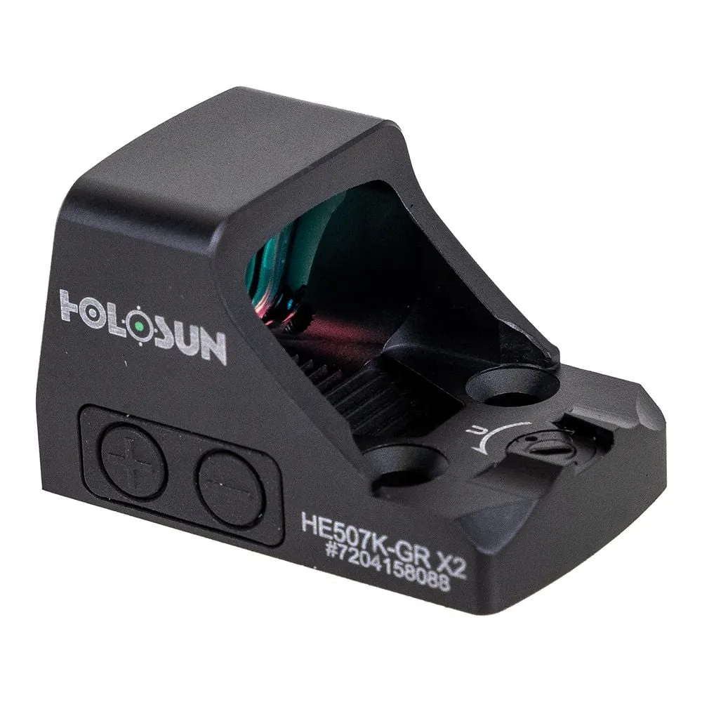 Holosun 507K Open Reflex Green Dot Sight 2 MOA, Black - HE507K-GR X2 - Optic - view 5