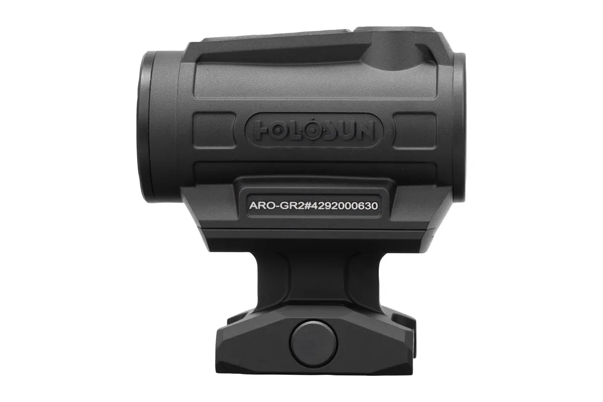 Holosun ARO Red Dot Sight Green 2 MOA Dot with Picatinny Mount Matte Black - Optic - view 2