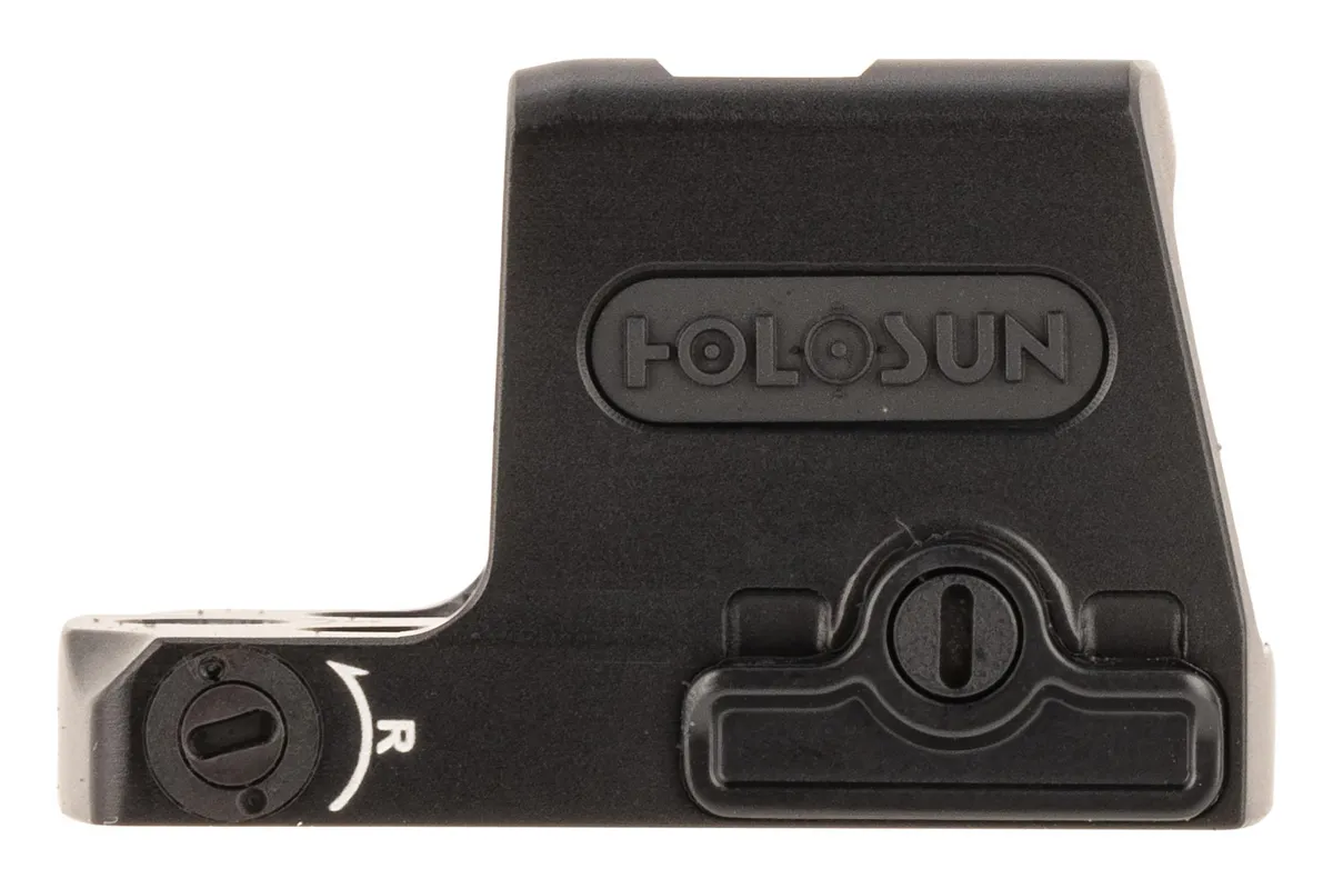 Holosun EPS Enclosed Pistol Reflex Red Dot Sight 1x Red 6 MOA Dot Reticle Battery Powered Matte Black - Optic - view 2