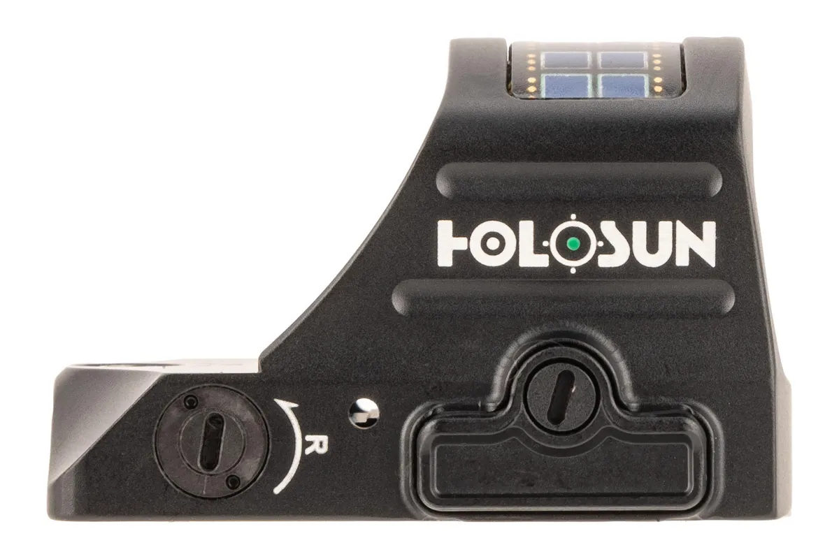 Holosun HE507C-GR X2-LEM Miniature Solar Reflex Sight with Green Circle Dot - LAW ENFORCEMENT ONLY - Optic, vista 2