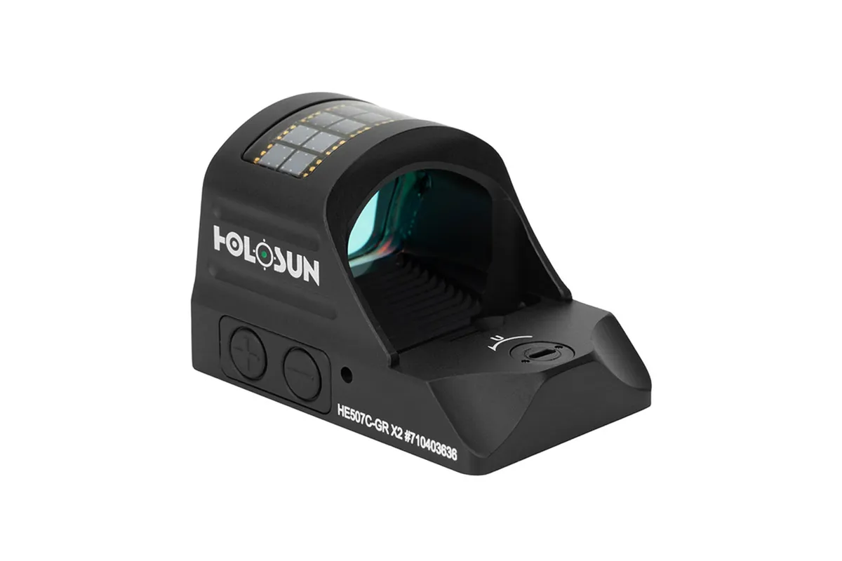 Holosun HE507C-GR X2 Pistol Green Dot Sight - 2 MOA - Optic - view 3