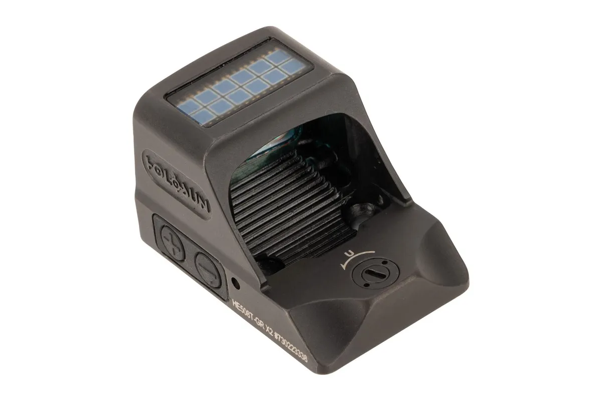 Holosun HE508T-GR-X2-LEM Elite Solar Powered Green Dot Sight - Titanium - LAW ENFORCEMENT ONLY - Optic, vista 3