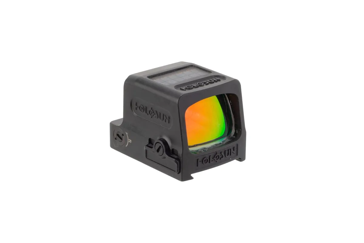 Holosun HE509T-RD Enclosed Solar Powered Red Dot Sight - Titanium - HE509T-RD - Optic, vista 1