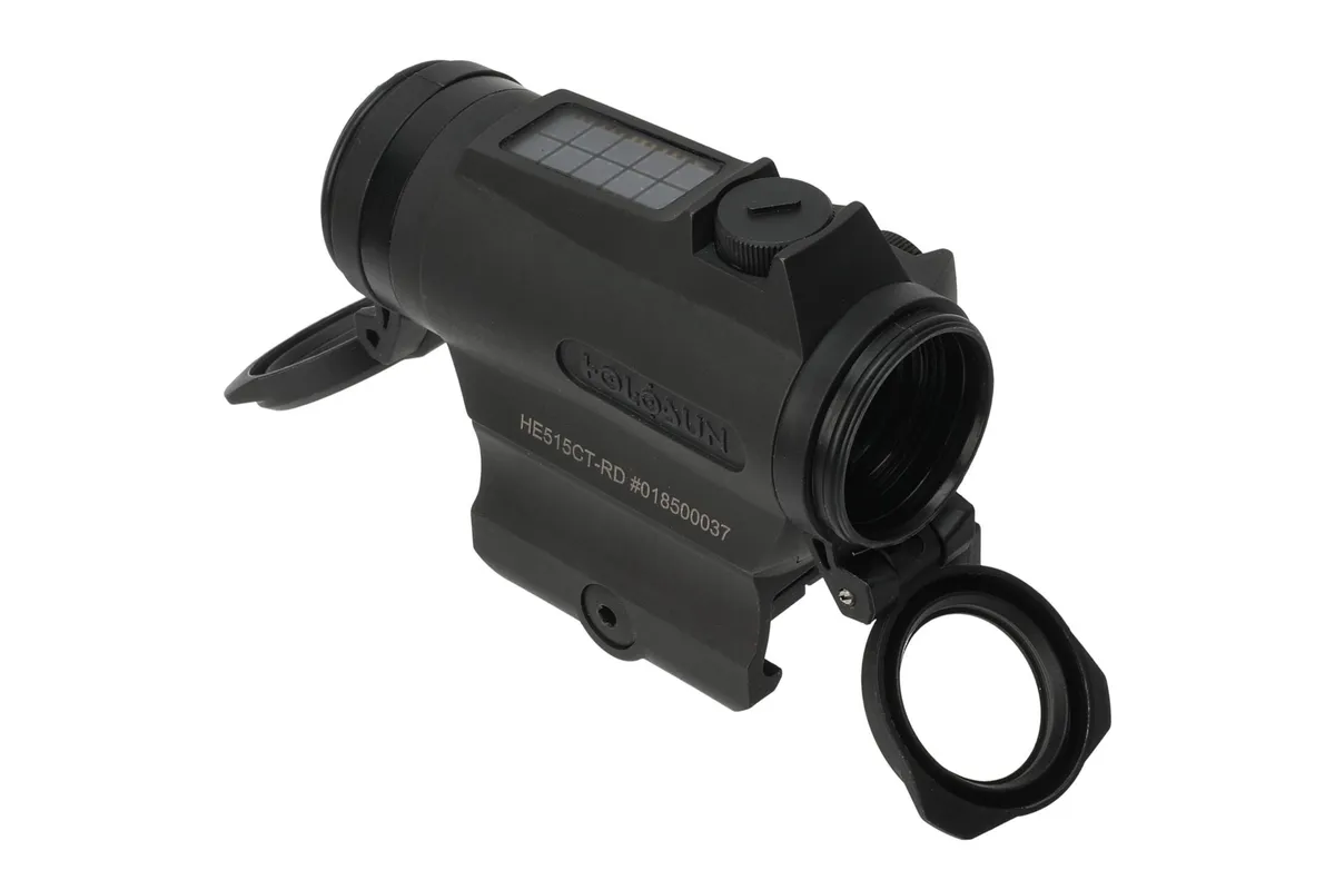 Holosun HE515CT-RD Titanium Multi-Reticle Circle Dot 20mm Micro Reflex Sight w/ Solar Failsafe and Shake Awake - HE515CT-RD - Optic - view 3