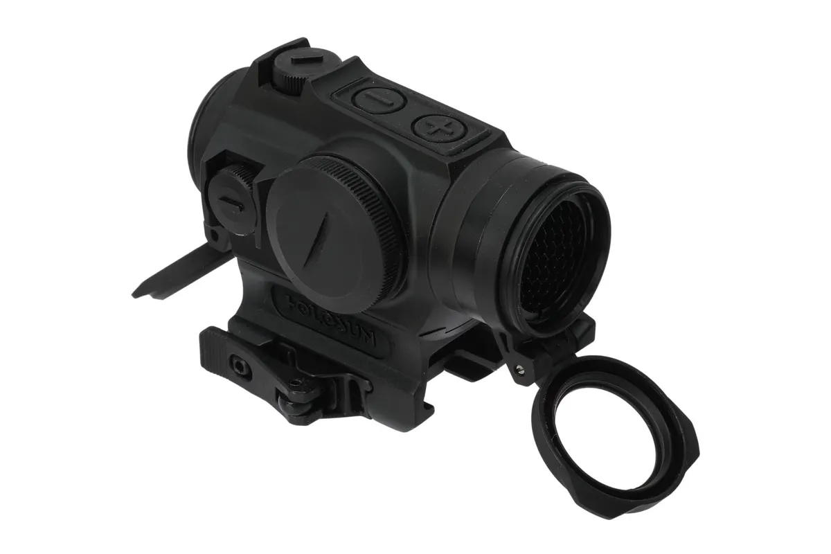 Holosun HE515GT-RD Elite Red Dot Sight 1x 20mm 65 MOA Circle with 2 MOA Dot Weaver-Style Absolute Co-Witness Mount Matte Black - Optic, vista 1